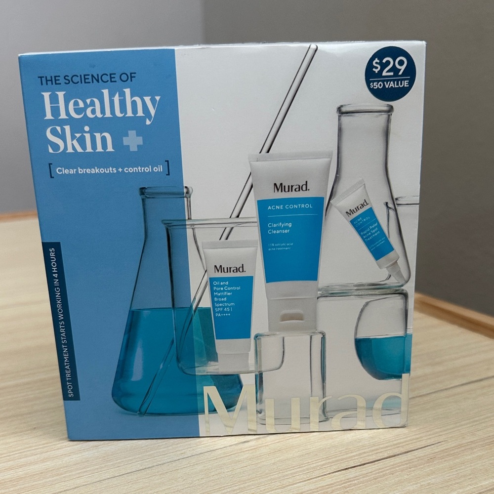 Murad Acne Control Set - Blue and White